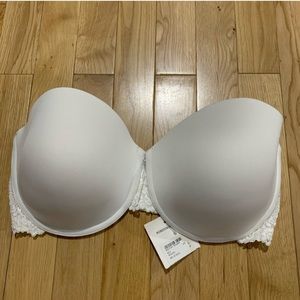 36 DD Strapless Bra White Nordstrom